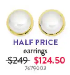 Goldmark earrings offer