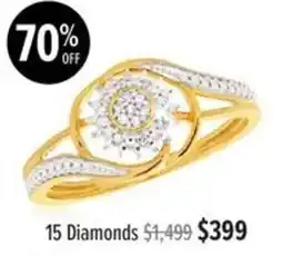 Shiels 15 Diamonds offer