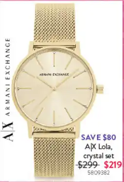 Goldmark A|X Lola, crystal set offer