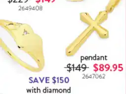 Goldmark pendant offer