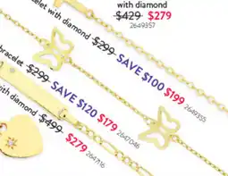Goldmark bracelet with diamond offer