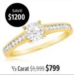 Shiels 1/3 Carat offer