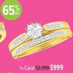 Shiels 1/4 Carat offer