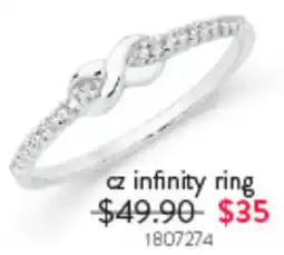 Goldmark α infinity ring offer