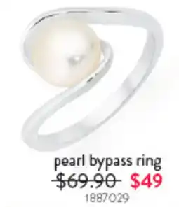 Goldmark pearl bypass ring offer