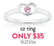 Goldmark cz ring offer