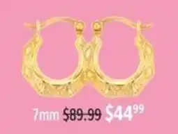 Shiels 7mm Hoop Earrings offer