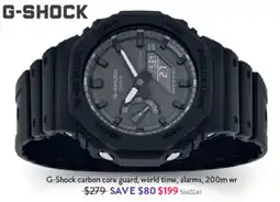 Goldmark G-Shock carbon core guard offer
