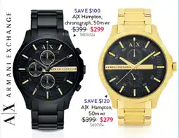 Goldmark A|X Hampton chronograph offer