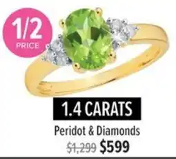 Shiels Peridot & Diamonds offer