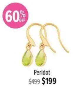 Shiels Peridot offer