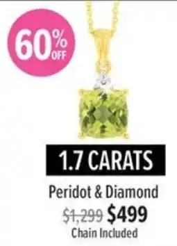 Shiels Peridot & Diamond offer