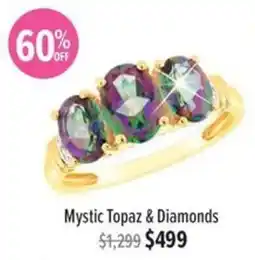 Shiels Mystic Topaz & Diamonds offer