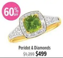 Shiels Peridot & Diamonds offer