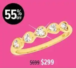 Shiels Heart Diamond Ring offer