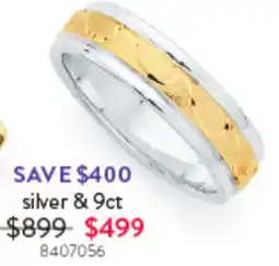 Goldmark silver & 9ct offer