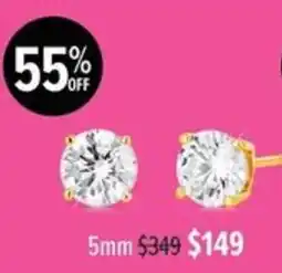 Shiels 5mm Diamond Stud Earrings offer