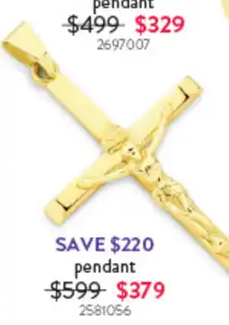 Goldmark pendant offer