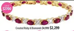 Shiels Created Ruby & Diamonds offer