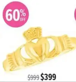 Shiels Claddagh Ring offer