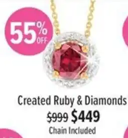 Shiels Created Ruby & Diamonds offer