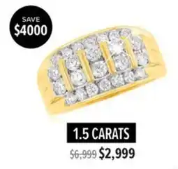 Shiels 1.5 Carats offer