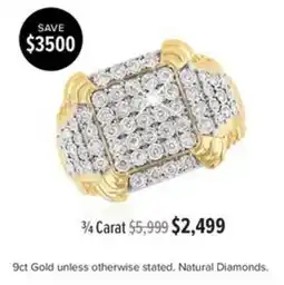 Shiels 9ct Gold Ring offer