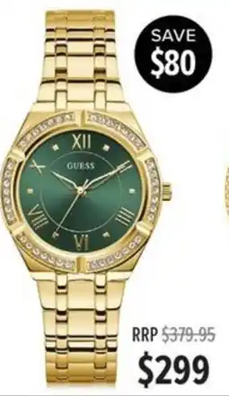 Shiels Guess watch offer
