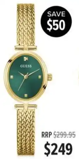 Shiels Guess watch offer