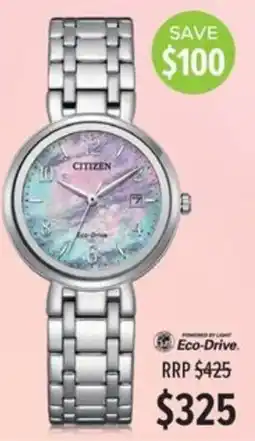 Shiels Citizen watch offer