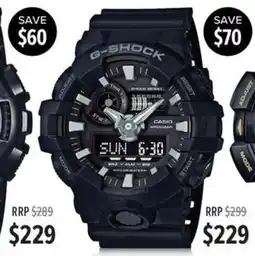 Shiels G-SHOCK watch offer