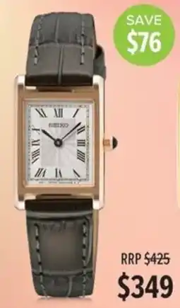 Shiels Seiko watch offer