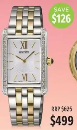 Shiels Seiko watch offer