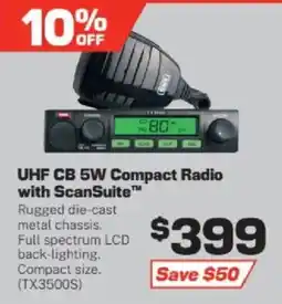 Repco UHF CB 5W Compact Radio with ScanSuite™ offer