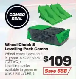 Repco Wheel Chock & Levelling Pack Combo offer