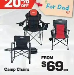 Repco Camp Chairs offer