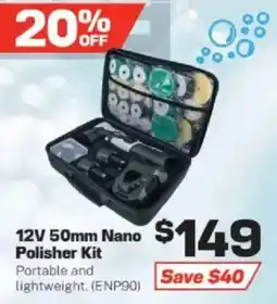 Repco 12V 50mm Nano Polisher Kit offer
