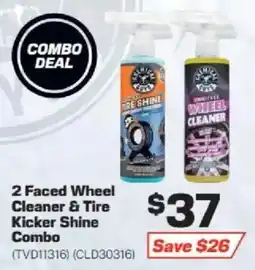 Repco Chemical Guys Wheel Cleaner & Tire Kicker Shine Combo offer