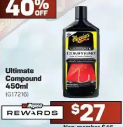 Repco Meguiar's Ultimate Compound offer