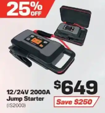 12/24V 2000A Jump Starter