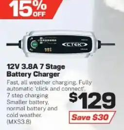 Repco Ctek 12V 3.8A 7 Stage Battery Charger offer