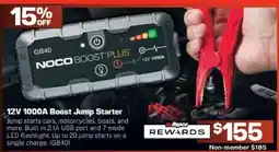 Repco Noco Boost Plus 12V 1000A Boost Jump Starter offer