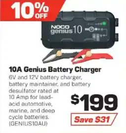 Repco Noco Genius 10A Battery Charger offer