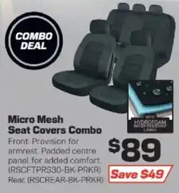 Repco Micro Mesh Seat Covers Combo offer