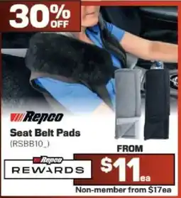 Repco Repco Seat Belt Pads offer