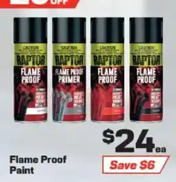 Repco Raptor Flame Proof Paint offer