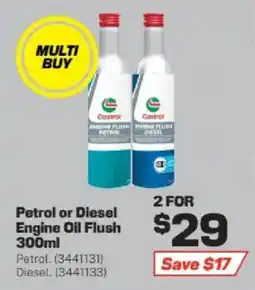 Repco Castrol Engine Oil Flush offer