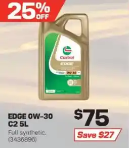 Repco Castrol EDGE 0W-30 C2 offer