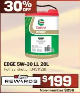 Repco Castrol EDGE 5W-30 LL offer