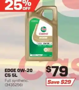 Repco Castrol EDGE 0W-20 offer